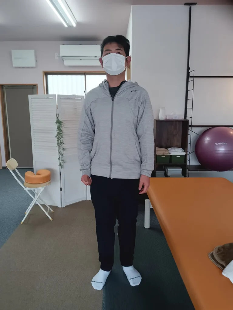 指先の細かな動きを練習するT様